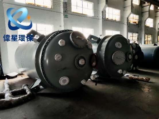 鋼襯四氟反應罐,帶攪拌/帶加熱,帶溫控